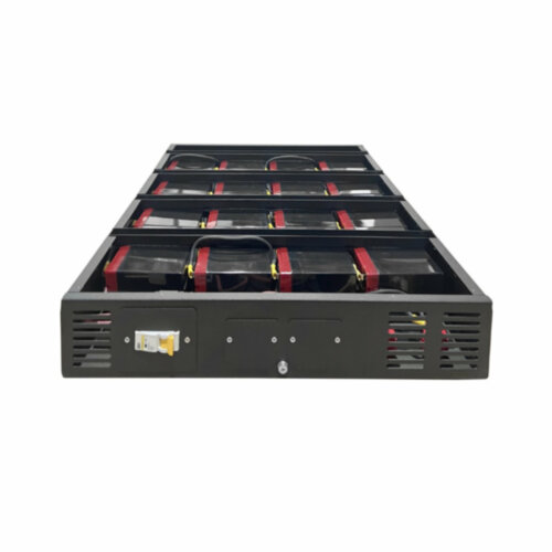 Батарейный кабинет BAT16-192VDC-2U9Ah 2U для ИБП HIDEN EXPERT UDC9206H(S)-RT/UDC92010H(S)-RT (16шт, 7 Ач)