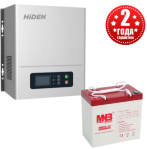 Комплект ИБП Hiden Control HPS20-0612N (Настенный ИБП, мощностью 600 Вт, 20 минут автономии)