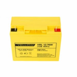 YELLOW HRL-W 12-76W (18 Ач)