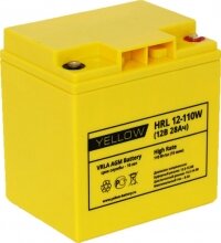  YELLOW HRL-W 12-110W (28 Ач)