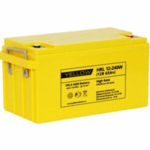 YELLOW HRL-W 12-240W (65 Ач)