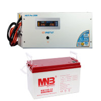 Комплект ИБП Энергия Pro-2300 12V + АКБ 100 Ач